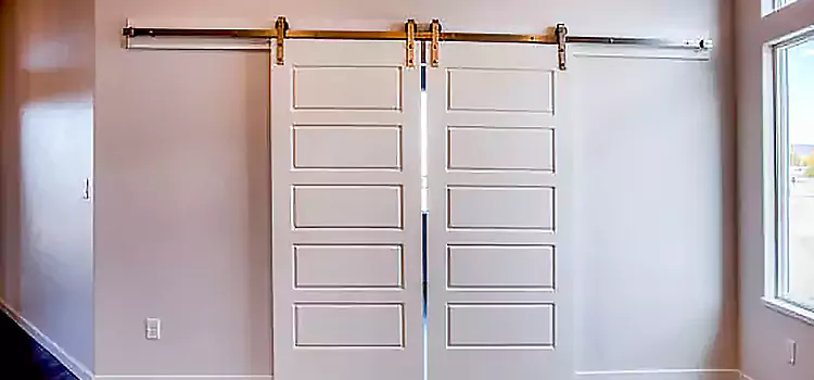Glass Barn Door with Installation Hardware Kit Lynn Haven